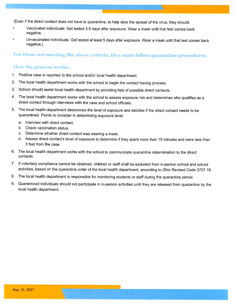 Quarantine Guidelines Page 2